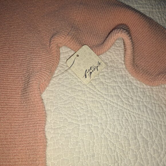 FREE PEOPLE-Ottoman Slouchy Tunic-Dusty Pink-Cotton Blend-Size XS-NEW WITH TAG - Picture 3 of 5